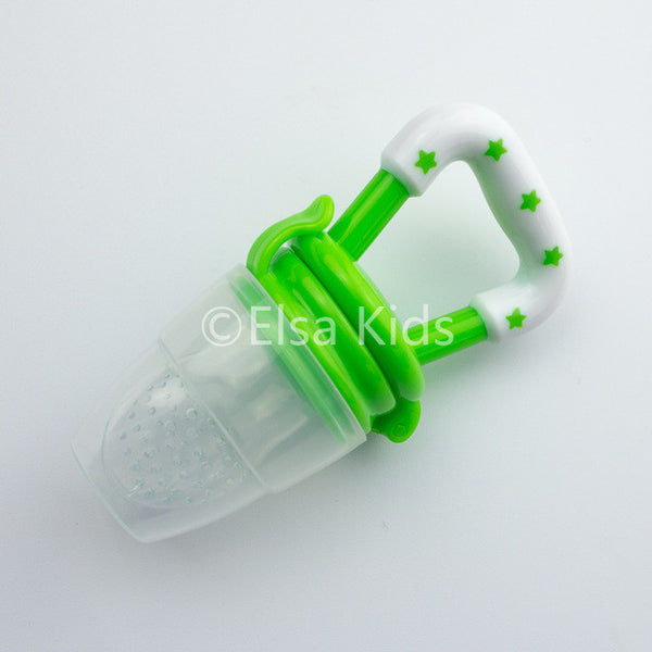 Baby Pacifier Fresh Food Feeder with Cap Feeding Bottles Kids Nipple Safe Supplies  BPA Free 1pc