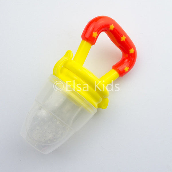 Baby Pacifier Fresh Food Feeder with Cap Feeding Bottles Kids Nipple Safe Supplies  BPA Free 1pc