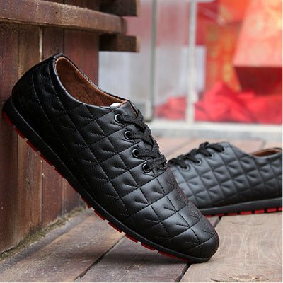 HOT Men Summer Shoes Men Fresh Ventilate Men's Shoes Casual Lace up Loafers Slip on PU Leather Men's Flats Free Shipping LS104