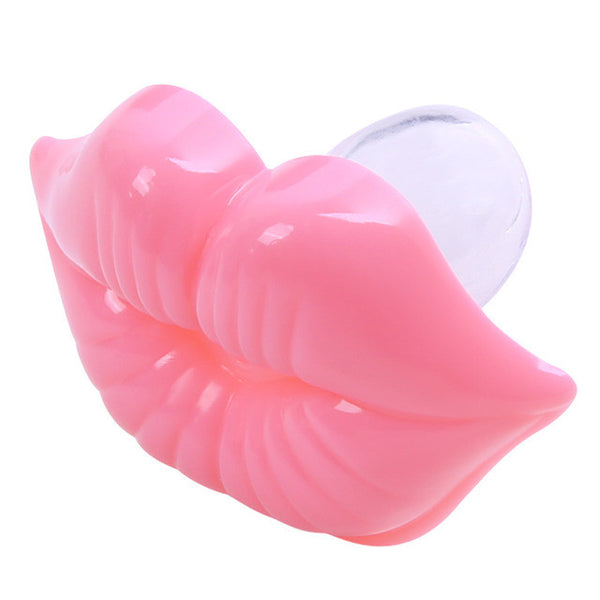 1PC Baby Red Lips Kisses Pacifiers Silicone Silicone Funny Nipple Joke Prank  Toddler Teeth Soothers Pacifiers