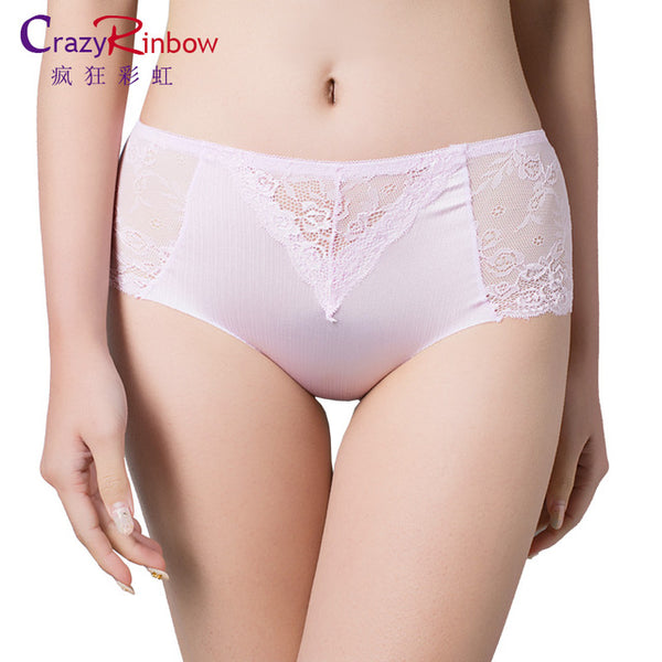 Women underwear briefs sexy women's Panties full transparent lace seamless string plus size women underwear panty