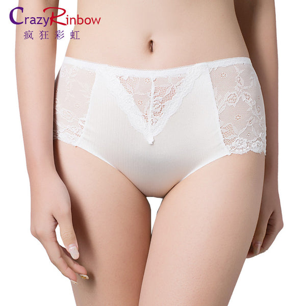 Women underwear briefs sexy women's Panties full transparent lace seamless string plus size women underwear panty