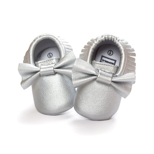 New Tassels Baby Moccasin Newborn Babies Shoes Soft Bottom PU leather Prewalkers Boots SL01