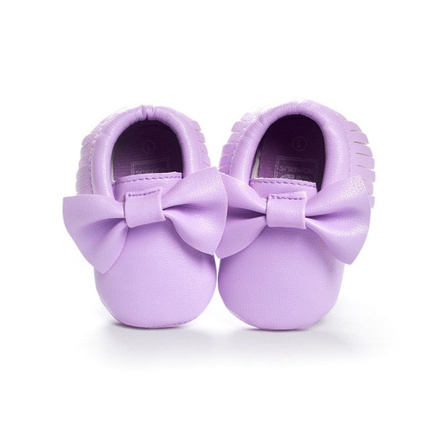 New Tassels Baby Moccasin Newborn Babies Shoes Soft Bottom PU leather Prewalkers Boots SL01