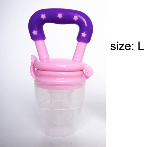 Nipple Fresh Fruit Pacifier Food Milk Nibbler mamadeira Feeder Feeding Tool Bell Safe Baby Bottles 3 Size christmas gift