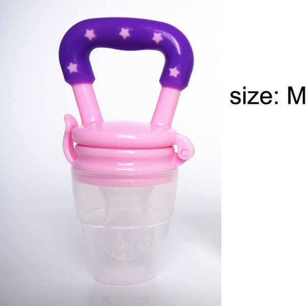 Nipple Fresh Fruit Pacifier Food Milk Nibbler mamadeira Feeder Feeding Tool Bell Safe Baby Bottles 3 Size christmas gift