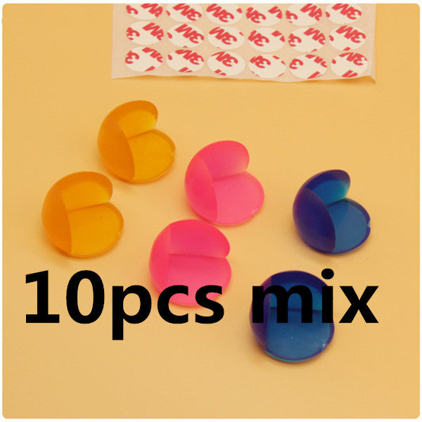 10Pcs Child Baby Safety Silicone Protector Table Corner Edge Protection Cover Children Anticollision Edge & Corner Guards