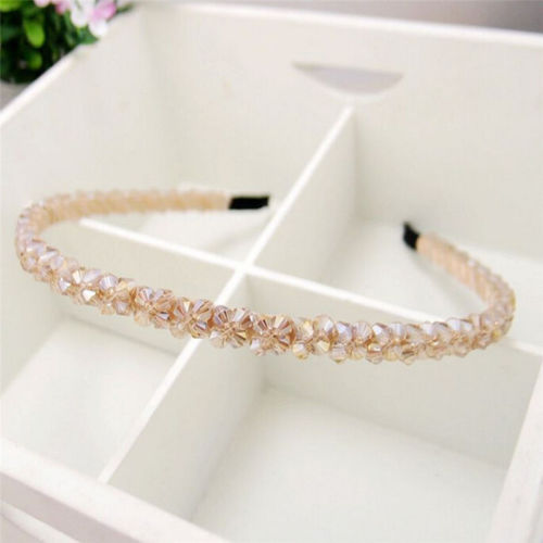 Fashion Women Girl Metal Crystal Hairbands Headband Jewelry Headwear Hair Band Accessories