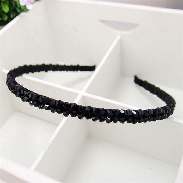 Fashion Women Girl Metal Crystal Hairbands Headband Jewelry Headwear Hair Band Accessories