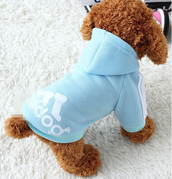 New Autumn Winter Pet Products Dog Clothes Pets Coats Soft Cotton Puppy Dog Clothes Clothes For Dog 7 colors XS-4XL