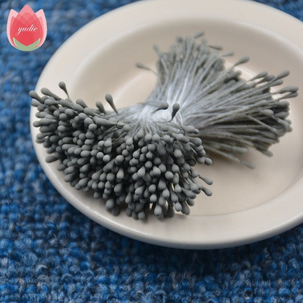 400pcs 1.5mm Mini Stamen Handmade Artificial Flower For Wedding Party Home Decoration DIY Christmas Scrapbook Accessories