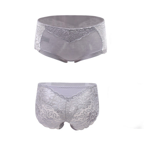 Women underwear briefs sexy women's Panties  full transparent lace seamless string plus size women underwear panty