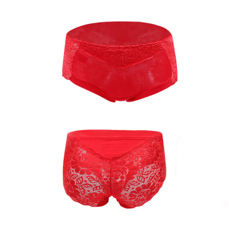 Women underwear briefs sexy women's Panties  full transparent lace seamless string plus size women underwear panty