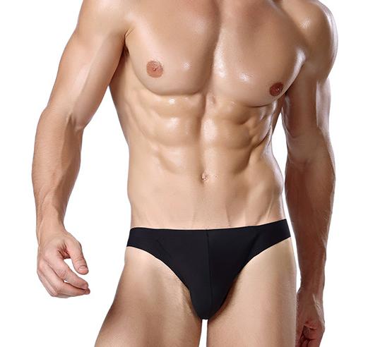 Chenke 365 New Men's Silk Seamless Breathable Spandex Briefs Factory Wholesale Sexy Mens Bikini Underwear Latex Men Gay