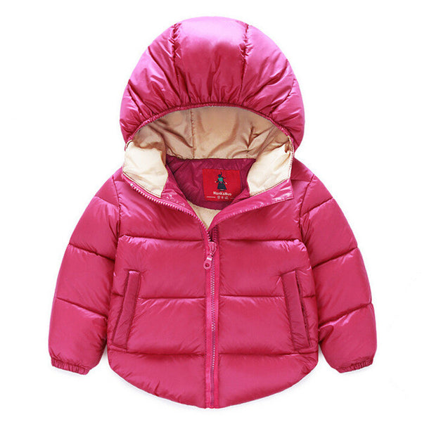 New Baby Boy Coat&Outwear Children Winter Jacket&Coat Boy Jacket Baby Girls Coat Warm Hooded Children Clothing Kids clothes