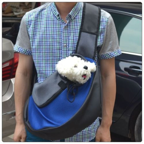 Pet Carrier Carrying Cat Dog Puppy Small Animal Sling Front Carrier Mesh Comfort Travel Tote Shoulder Bag Pet Backpack SL