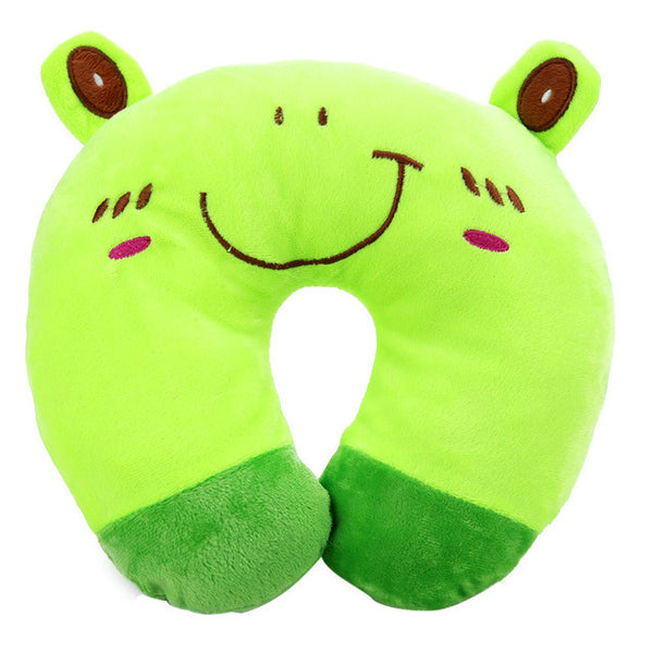 2017 Cartoon Animals U Shaped Neck Pillow Ligth Weight Comfortable Multi-Color Travel Automatic Neck Support Head Rest Cushion