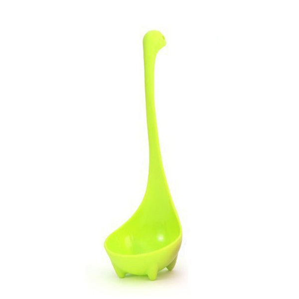 Creative Spoon Cute Upright Spoons Candy Color Resin Long-necked Dinosaur Model Tablespoon Dinnerware Cooking Tools