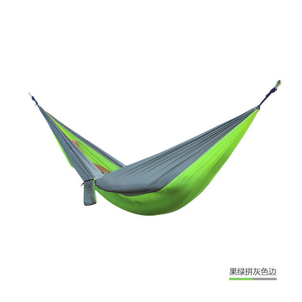 24 Color 2 People Portable Parachute Hammock Camping Survival Garden Flyknit Hunting Leisure Hamac Travel Double Person Hamak