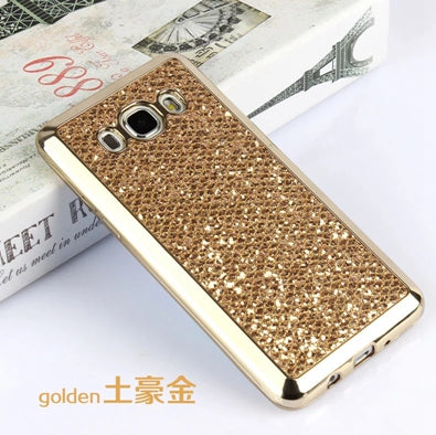 Luxury Glitter Bling TPU Case For Samsung Galaxy S4 S5 S6 S7 Edge Plus A3 A5 A7 J1 J3 J5 J7 2016 Grand Prime Phone Cover Cases