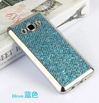 Luxury Glitter Bling TPU Case For Samsung Galaxy S4 S5 S6 S7 Edge Plus A3 A5 A7 J1 J3 J5 J7 2016 Grand Prime Phone Cover Cases