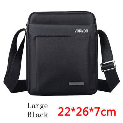 VORMOR Men bag 2017 fashion mens shoulder bags, high quality oxford casual messenger bag business men's travel bags