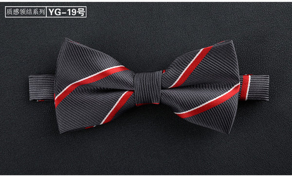 SHENNAIWEI High quality 2017 sale Formal commercial wedding butterfly cravat bowtie male marriage bow ties for men business lote