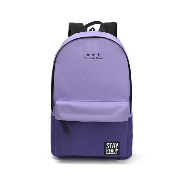 Fashion School Backpack Women Children Schoolbag Back Pack Leisure Korean Ladies Knapsack Laptop Travel Bags for Teenage Girls