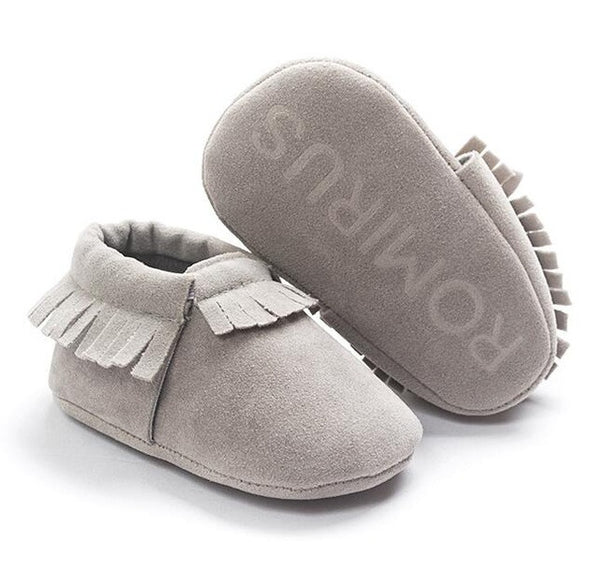 2016 New Suede Tassel Bow pu leather Newborn Baby Infant Toddler baby Moccasins Soft Mocc Bebe Non-slip Prewalker Baby Shoes