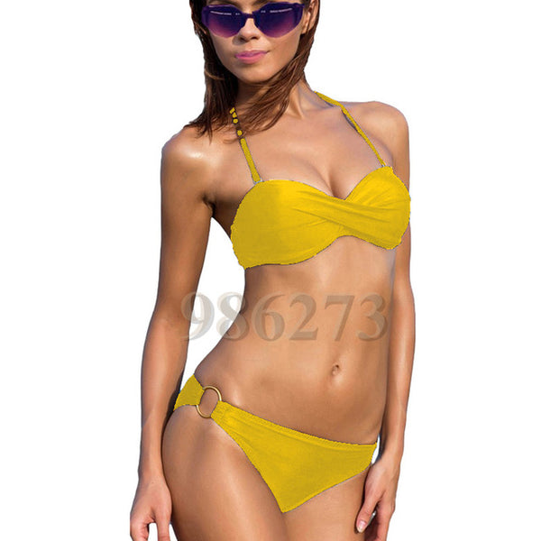 Wholesale Newest Summer Sportswear Sexy Bikini Women Swimwear Occidental Secret Bathing Suit Swimsuit Eight Colors S M L XL
