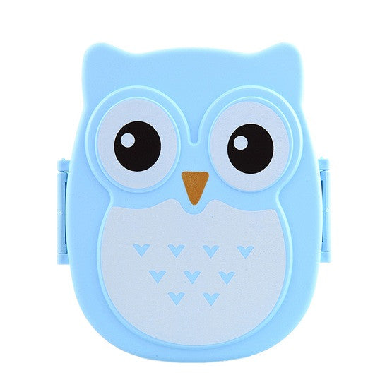 1pc Cartoon Owl Lunch Box Food Fruit Storage Container Portable Bento Box Safe Food Picnic Container Hot Lunchbox Children Gifts