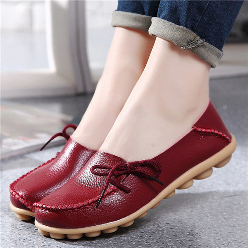 Hot Sale Woman Flat Shoes  Breathable Soft Bottom Wild women flats Spring And Autumn  female Loafers Chaussure Mujer GT179