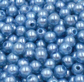 AZZ00364  6mm 500pcs Mixed ABS Acrylic imitate Pearl Spacer Ball Round Plastic Beads  Pearls Resin Scrapbook Beads Decorate Diy
