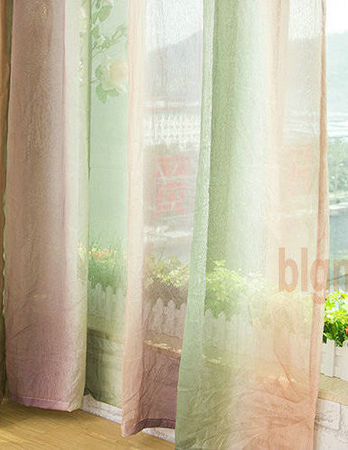 European Style Window /Treatment Small fresh Simple Curtains  For Living Room/Bedding Room/kitchen room