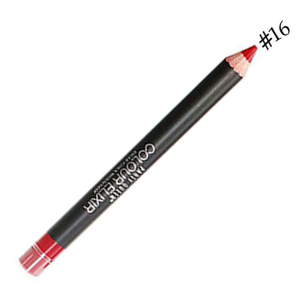 1 pcs Multicolor Party Queen Lip Liner Pencil Functional Eyebrow Eye Lip Makeup Waterproof Colorful Cosmetic Lipliner Pen