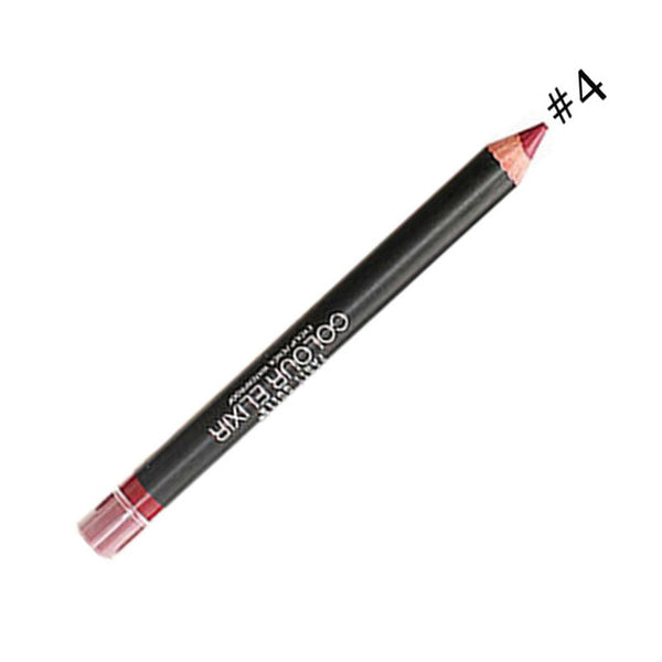 1 pcs Multicolor Party Queen Lip Liner Pencil Functional Eyebrow Eye Lip Makeup Waterproof Colorful Cosmetic Lipliner Pen