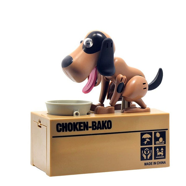 1 Piece Robotic Dog Banco Canino Money Box Money Bank Automatic Stole Coin Piggy Bank Money Saving Box Moneybox Gifts for kid