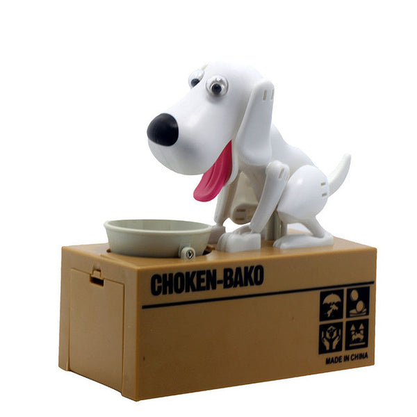 1 Piece Robotic Dog Banco Canino Money Box Money Bank Automatic Stole Coin Piggy Bank Money Saving Box Moneybox Gifts for kid