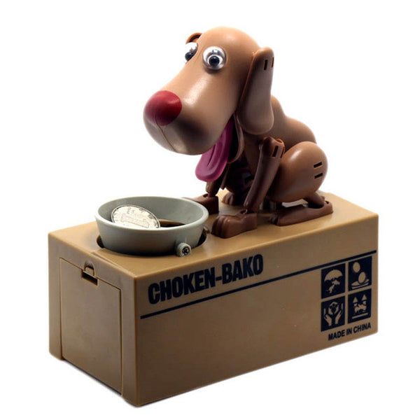 1 Piece Robotic Dog Banco Canino Money Box Money Bank Automatic Stole Coin Piggy Bank Money Saving Box Moneybox Gifts for kid