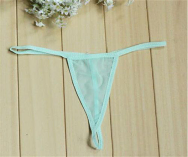 Wholesale Women Cosplay Sexy Lingerie See-thru G String T Back Brief Panties Underwear Thongs