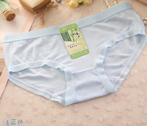 100% Quality Women's Underwear Bamboo Fiber Women Panties Women Lingerie Briefs Calcinha Fio Dental  M L XL