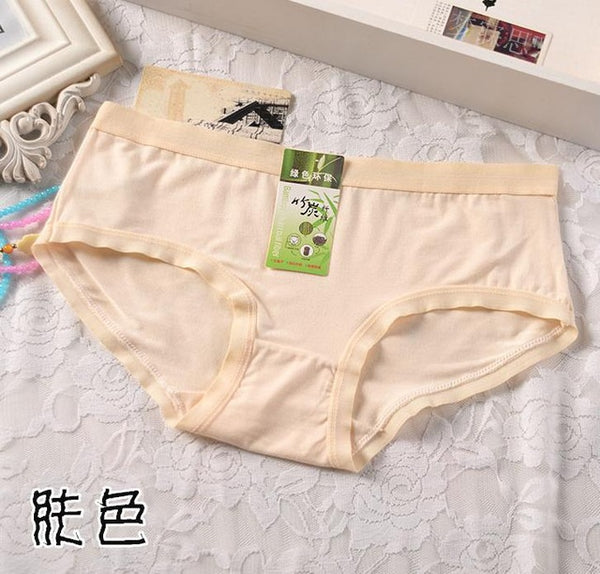 100% Quality Women's Underwear Bamboo Fiber Women Panties Women Lingerie Briefs Calcinha Fio Dental  M L XL