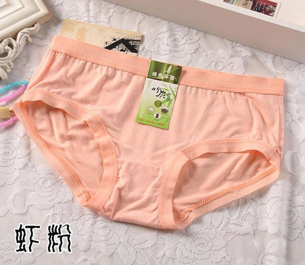 100% Quality Women's Underwear Bamboo Fiber Women Panties Women Lingerie Briefs Calcinha Fio Dental  M L XL