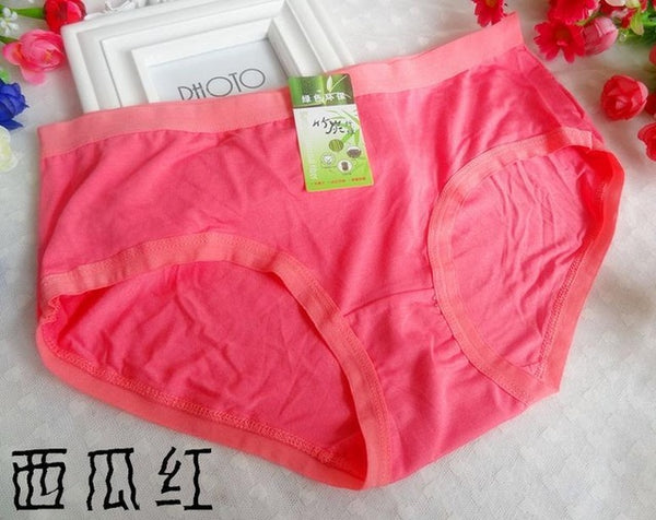 100% Quality Women's Underwear Bamboo Fiber Women Panties Women Lingerie Briefs Calcinha Fio Dental  M L XL