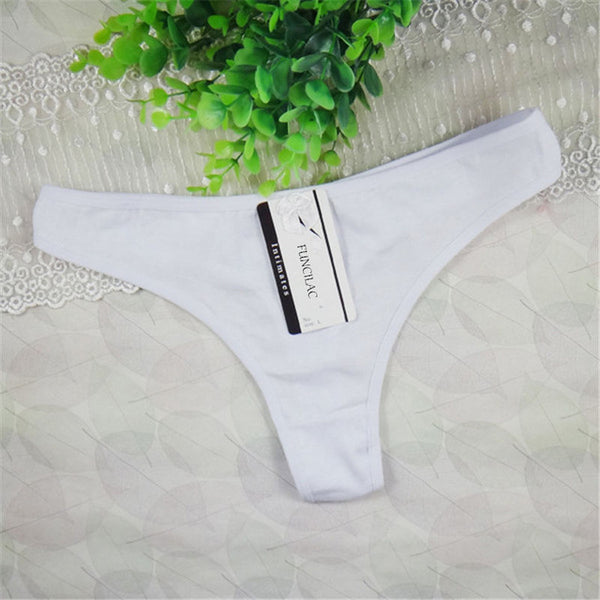 Free shipping Women's cotton panties Girl Briefs sexy fashion sexy thong underwear T Word Pants G String underwear wholesale