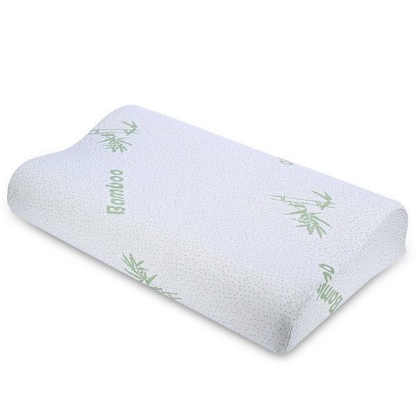 2016 Original Bamboo Fiber Pillow Slow Rebound Health Care Memory Foam Pillow Memory Foam Pillow Support The Neck Fatigue Relief
