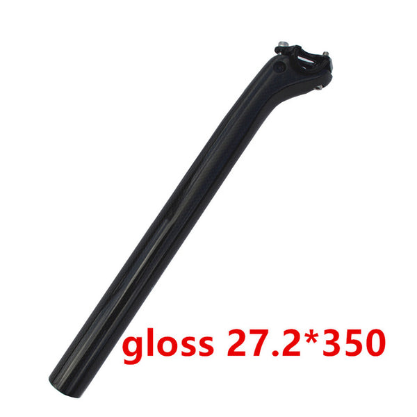 bike carbon fiber bicycle seatpost MTB road bike parts superlight 190g seat post 3k matte 27.2/30.8 /31.6 *400MM offset 25mm