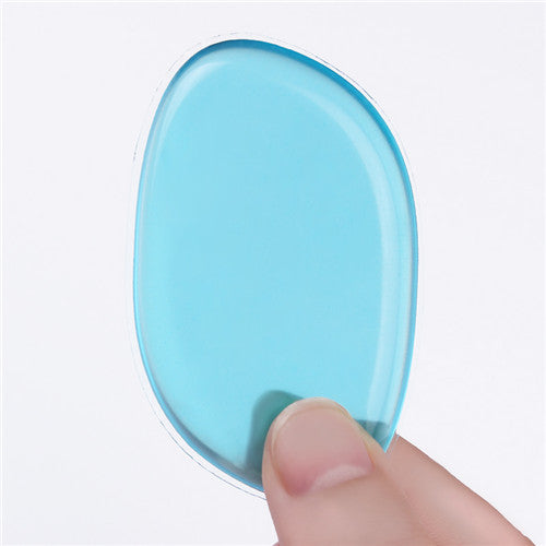 10 Patterns Optional Silisponge Jelly Powder Puff Silicone Gel Sponge 1 Pc for Cosmetic Foundation BB Cream Makeup Tool