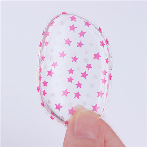 10 Patterns Optional Silisponge Jelly Powder Puff Silicone Gel Sponge 1 Pc for Cosmetic Foundation BB Cream Makeup Tool