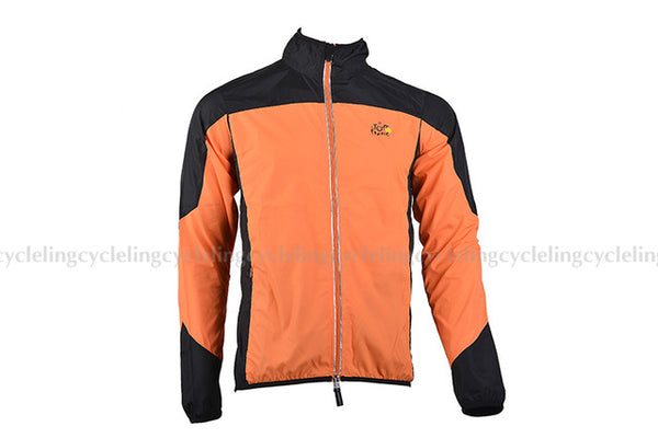 ROCKBROS Reflective Breathable Bike Bicycle Cycling Cycle Long Sleeve Wind Coat Windcoat Windproof Quick Dry Jersey Jacket